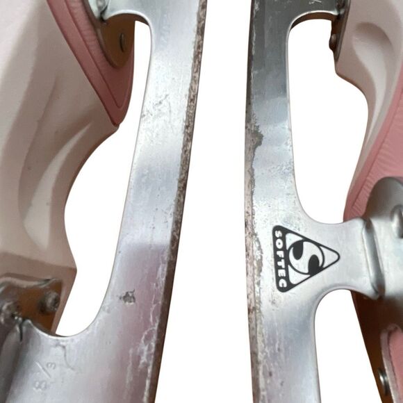 Jackson Softec Girls Snowflake Print Ice Skates - Size 3 - Picture 8 of 9